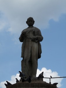 Cobden statue, Mornington Crescent, London