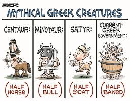 Mythical Greek Creatures cartoon
