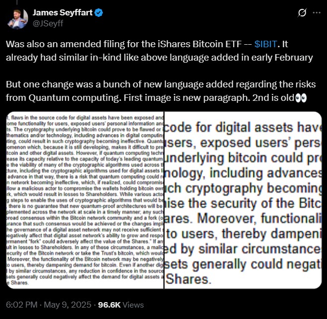 Cointelegraph: BlackRock flags quantum computing as risk for Bitcoin ETFs